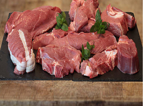 Vente de viande à Sallanches